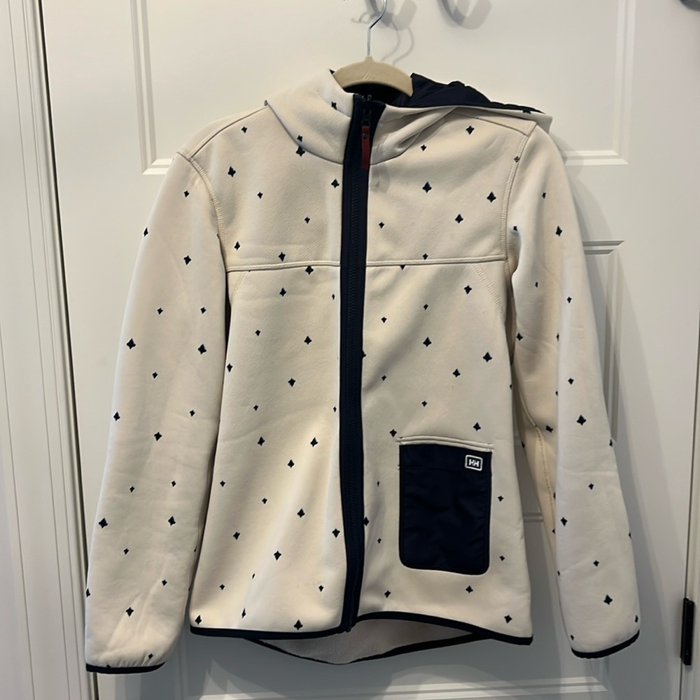Helly Hansen White and Navy Ski Jacket